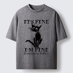 I'm Actually Not Very Fine Washed T-Shirt