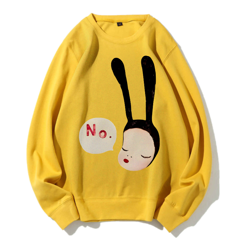 Unisex Yoshitomo Nara Printed Sweatshirt
