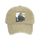 Motorcyclist Japanese Night Rider Washed Cap