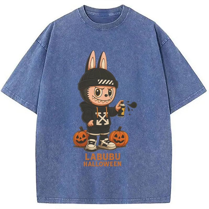 Labubu Halloween Washed T-Shirt
