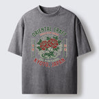 Elegant Oriental Craft Washed T-Shirt