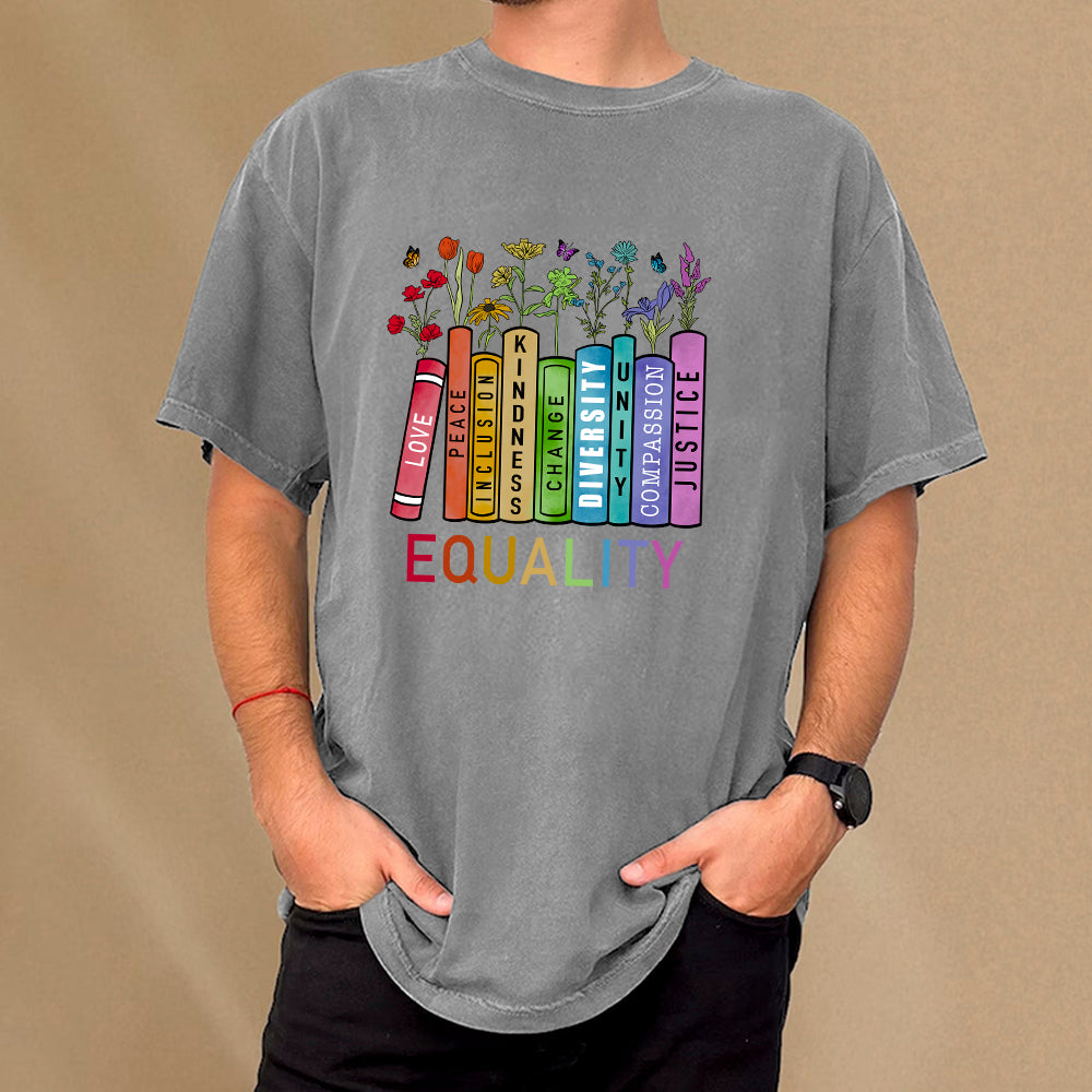 Equal Rights Shirt Unisex Washed T-shirt