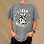 I Read Trashy Books Unisex Washed T-shirt