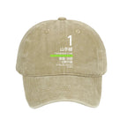 Tokyo Yamanote Line Platform Sign Washed Cap