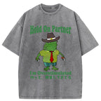 Wait I'm Too Excited Washed T-Shirt