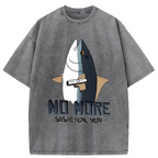 Fish With A Gun Washed T-Shirt