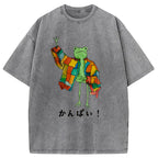 Cheers Frog Washed T-Shirt
