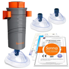 Large Model  All Ages, 3 Masks & Wall mount & Dust-Proof Bag Included