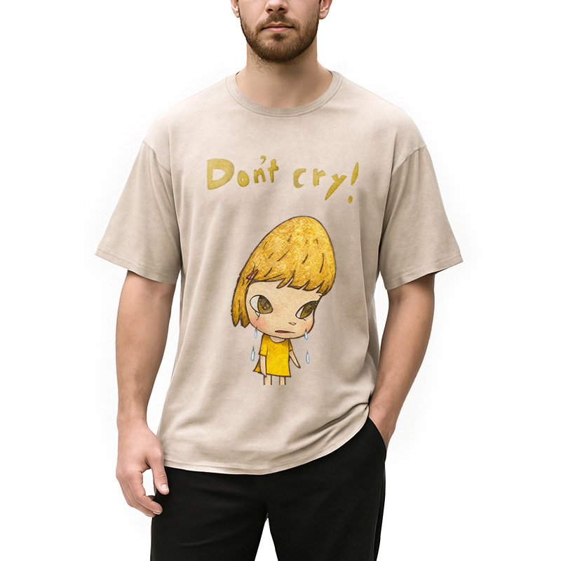 Don't Cry Girl Washed T-Shirt
