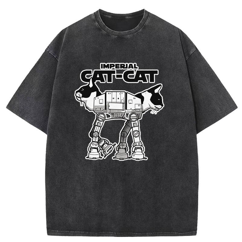 Cat-Cat Washed T-Shirt