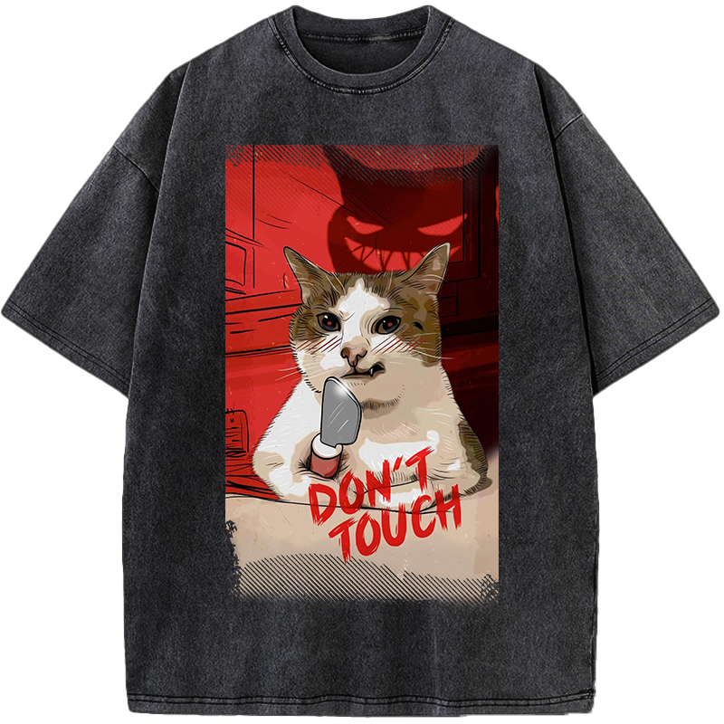 Unisex Touch It and See Vintage Washed T-Shirt