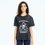 Unisex 3R Skull  Washed T-Shirt