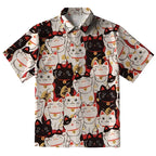 Lucky Cat Button-up Shirt