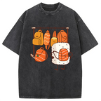 Sushi Is Selecting Backpacks Washed T-Shirt