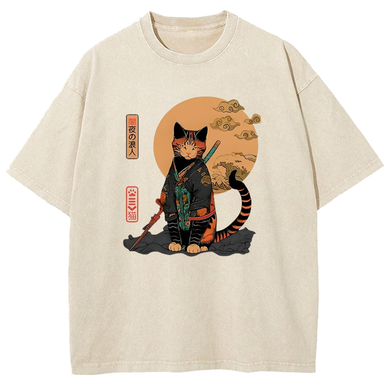 Ronin of the Dark Night Washed T-Shirt