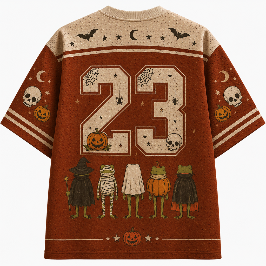 Halloween Frogs Jersey Shirts