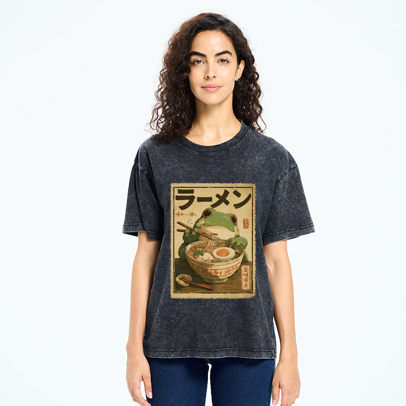 Unisex Ramen Bliss Washed T-Shirt
