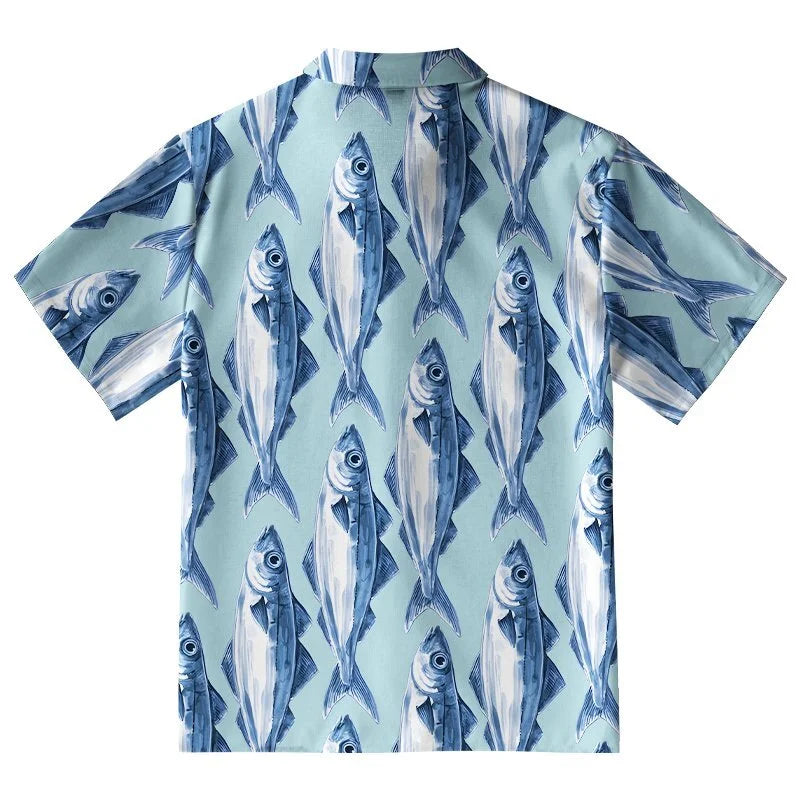 School Of Fish Aloha Hawaiian Shirt