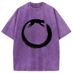Cat's Circle Washed T-Shirt