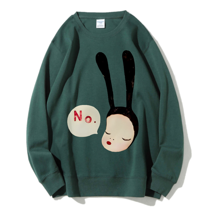 Unisex Yoshitomo Nara Printed Sweatshirt