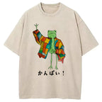 Cheers Frog Washed T-Shirt