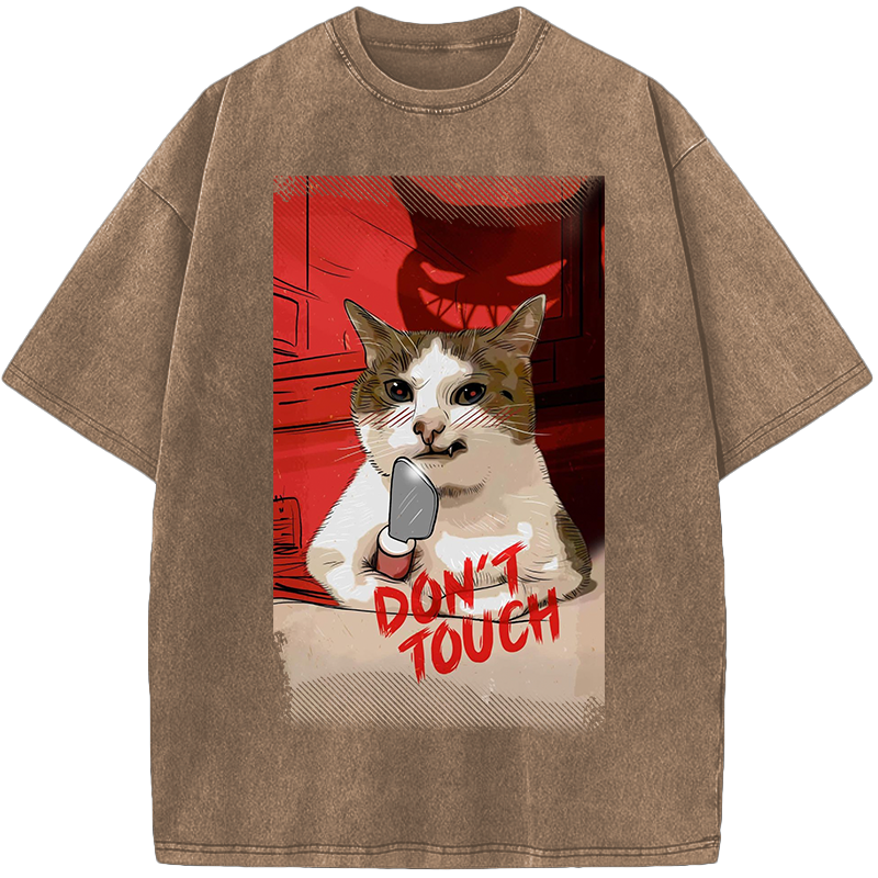 Unisex Touch It and See Vintage Washed T-Shirt