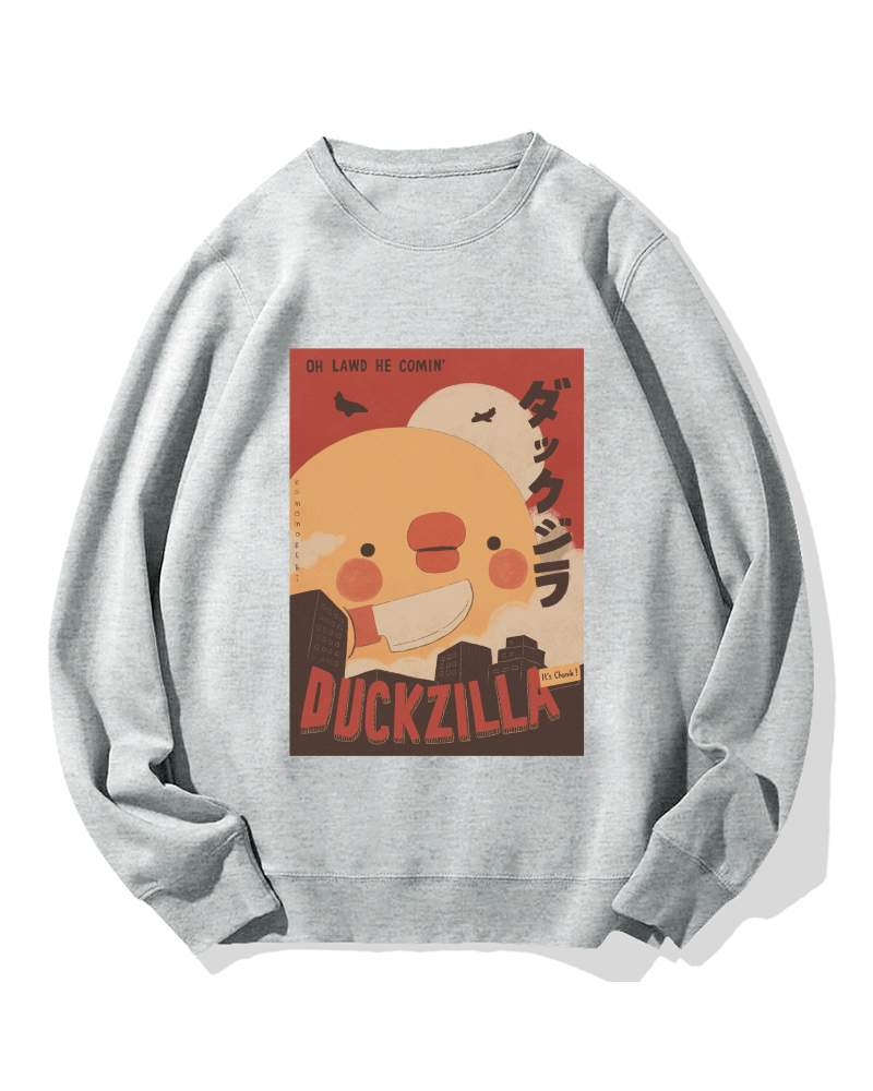 Duckzilla Cotton Sweatshirt