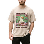 Duck Eating Spaghetti Washed T-Shirt