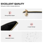 Cat Playing Yarn Lines Printed Makeup Bag