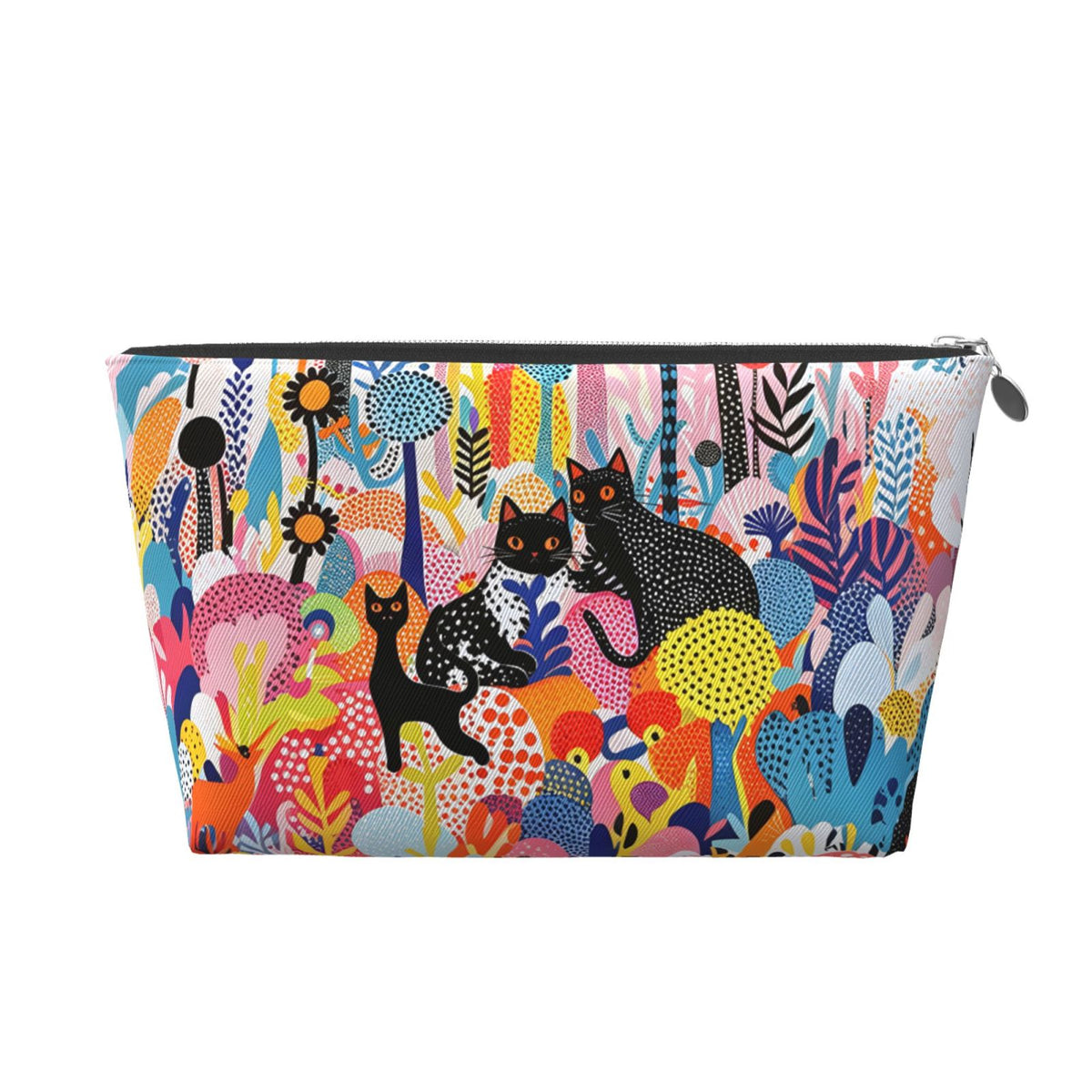 Yayoi Kusama Cat Printed Makeup Bag