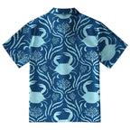 Crab And Seaweed Button-up Shirt