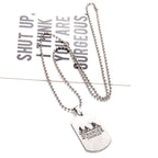 American Web Drama Stranger Things Bicycle Tag Necklace