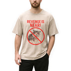 Revenge Is Near! Cat Washed T-Shirt