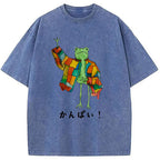 Cheers Frog Washed T-Shirt