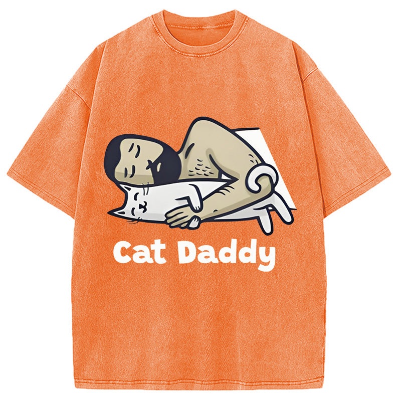 Cat Daddy Washed T-Shirt