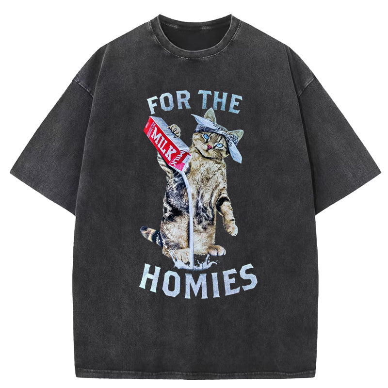 For the Homies Washed T-Shirt
