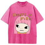 Heaters on Fire Washed T-Shirt