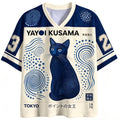 Yayoi Kusama Cat Jersey Shirts