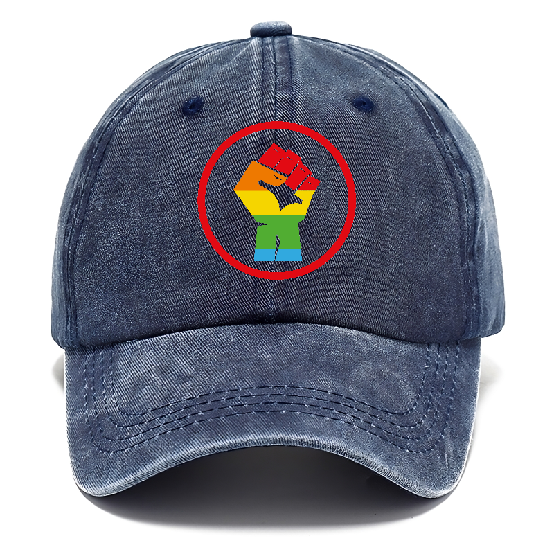 LGBT Pride 43 Washed Cap