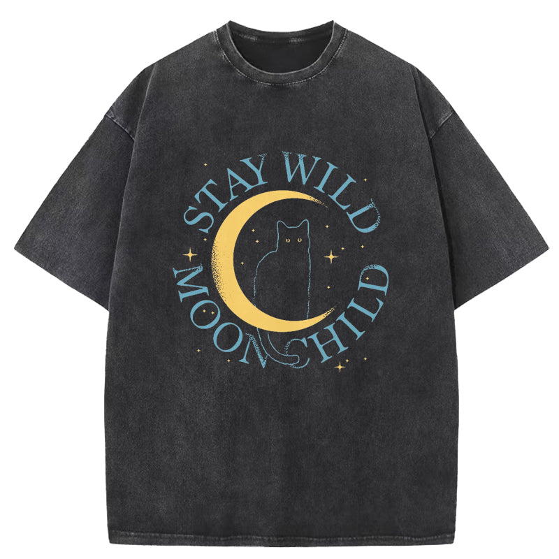 Stay Wild Moon Child Washed T-Shirt