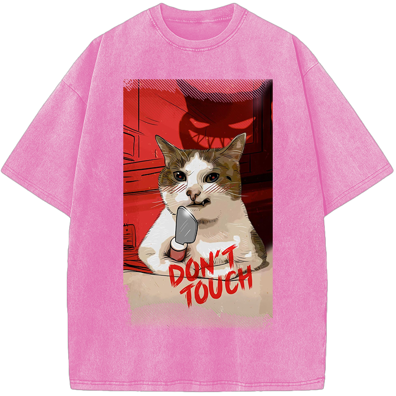 Unisex Touch It and See Vintage Washed T-Shirt