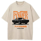 Pure Power Car Washed T-Shirt