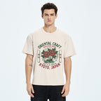 Elegant Oriental Craft Washed T-Shirt