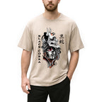 Oni Devil Hannya Mask Vintage Washed T-Shirt