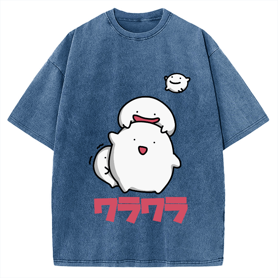 Walla Walla Japanese Spirit Vintage Washed T-shirt