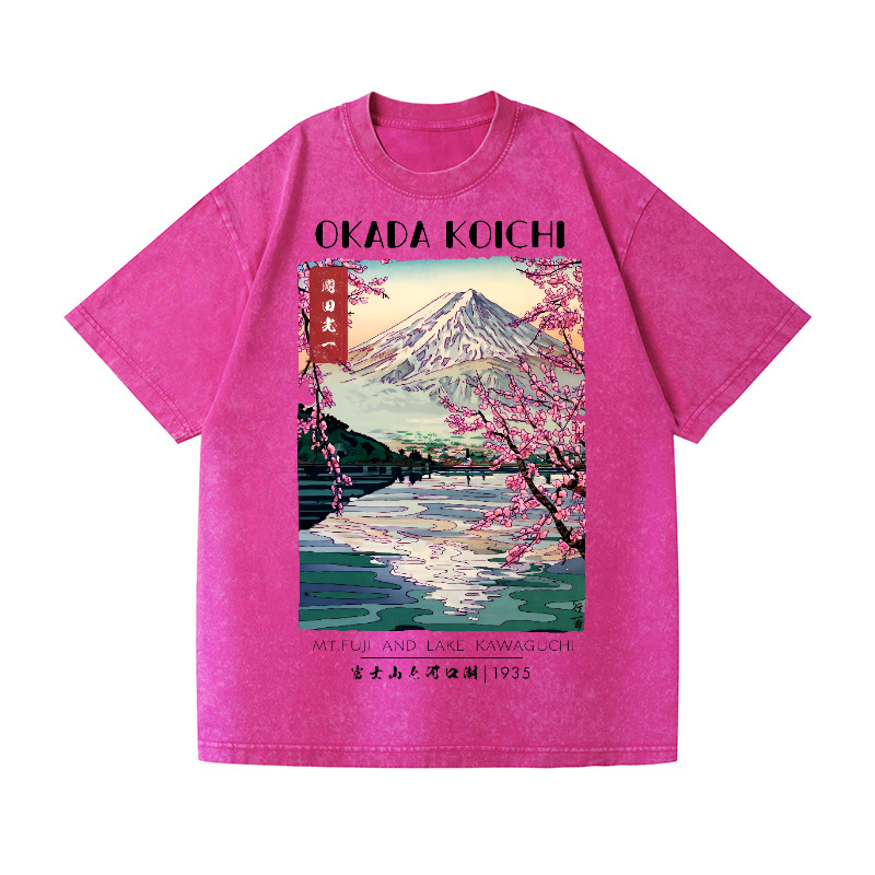 Okada Koichi Vintage Wash Japanese Design T-Shirt