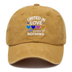 Inspirational Love Washed Cap