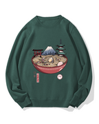 Fuji Mountain Ramen Cotton Sweatshirt