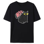 Hand Drawn Black Cat Classic T-Shirt