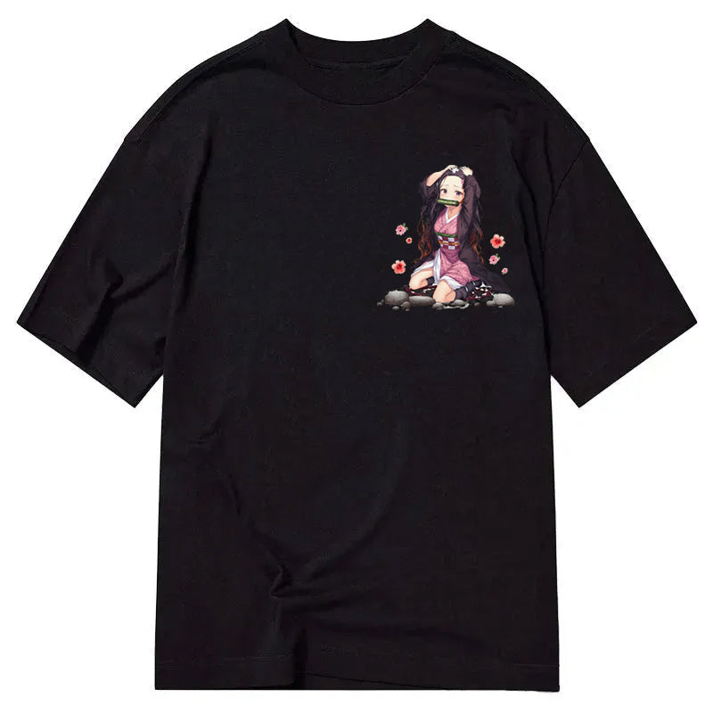 Anime girl two-sided Classic T-Shirt